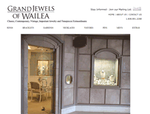 Tablet Screenshot of grandjewelsofwailea.com